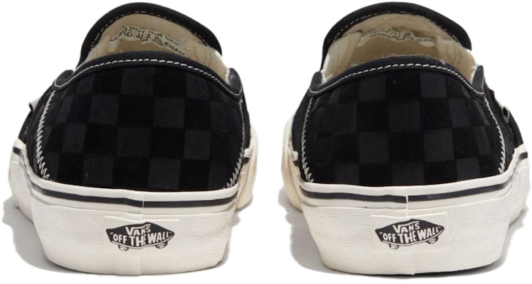 Vans Slip-On Klasik Papan Catur 'Hitam' VN0A4BX8T5O Shop Vans Slip-On Klasik Papan Catur 'Hitam' VN0A4BX8T5O