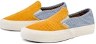 Order Vans Unisex Slip-On Sneakers Kuning/Biru VN0A5HYQA0Q