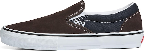반스 슬립온 브라운 블루 (Vans Slip-On Brown Blue) VN0A5FCABF7 Buy 반스 슬립온 브라운 블루 (Vans Slip-On Brown Blue) VN0A5FCABF7