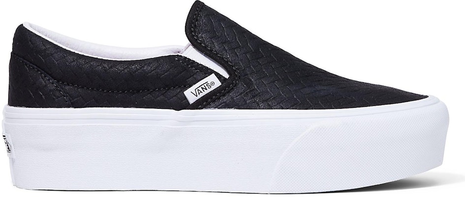 Vans 黑白色一脚蹬鞋 VN0A7Q5R6BT Order Vans 黑白色一脚蹬鞋 VN0A7Q5R6BT