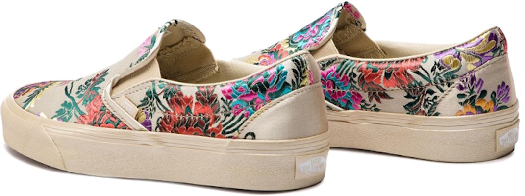 Vans Classic Slip-On (Festival Satin) Plateado/Blanco VN0A38F7ULO1 Purchase Vans Classic Slip-On (Festival Satin) Plateado/Blanco VN0A38F7ULO1