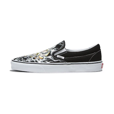 Vans Classic Slip-On 'Flame Skull'