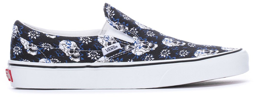 Vans Classic Slip-On 'Flash Skull' VN0A4U381HJ Order Vans Classic Slip-On 'Flash Skull' VN0A4U381HJ
