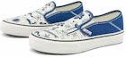 Order Vans蓝白滑板鞋男女款印花一脚蹬经典休闲鞋 VN0A5HYQAXV