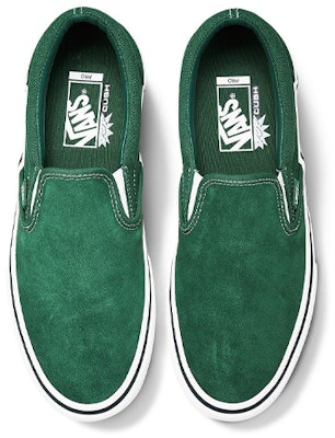 Vans Slip-On Pro Classic Low Tops Casual Skateboarding Shoes Unisex Green VN0A347VW5Q Shop Vans Slip-On Pro Classic Low Tops Casual Skateboarding Shoes Unisex Green VN0A347VW5Q