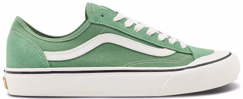 Order Vans 潮流休閒 防滑耐磨 低筒 板鞋 男女同款 綠白