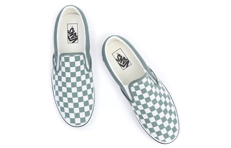 Vans Classic Slip-On 'Green White' 圖 4