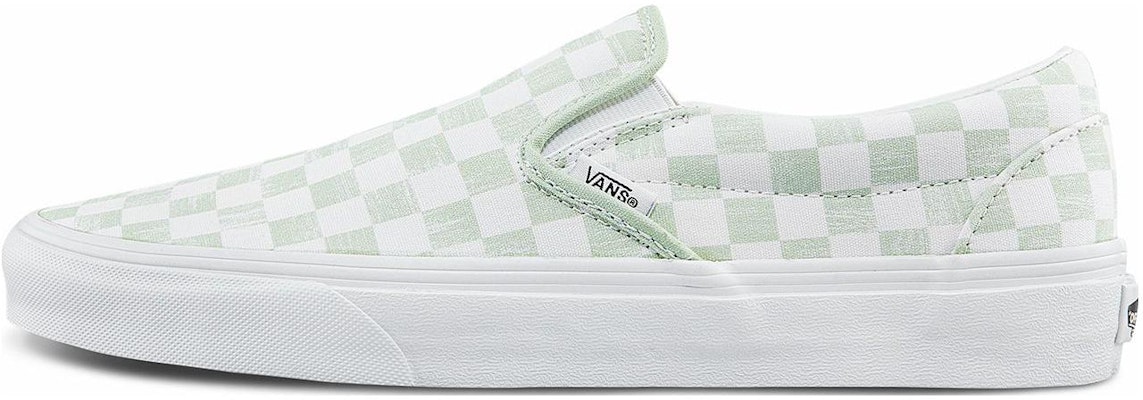 Vans クラシックスリッポン 緑白 (Vans Kurashikkusurippon Midori Shiro) VN0A7VCFGRN Buy Vans クラシックスリッポン 緑白 (Vans Kurashikkusurippon Midori Shiro) VN0A7VCFGRN