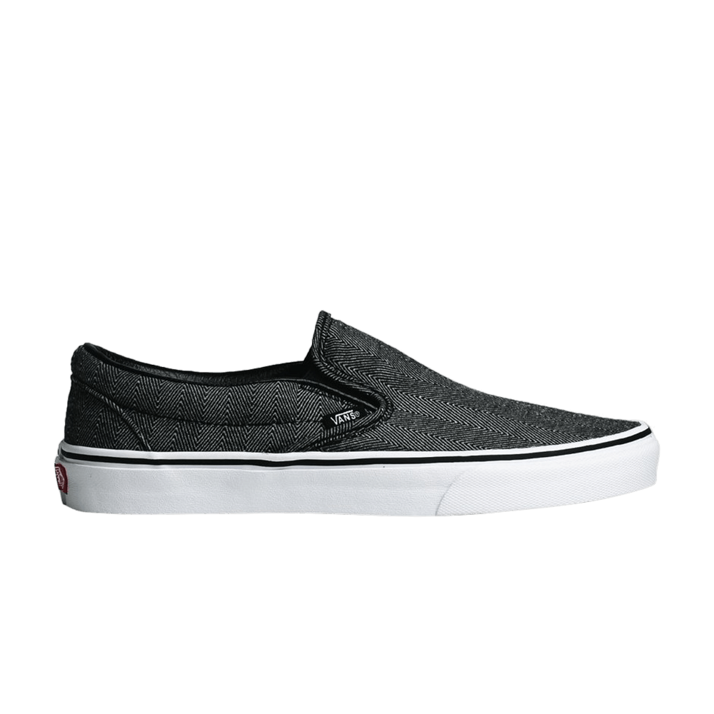 Vans Classic Slip On &#x27;Herringbone&#x27; VN0A38F7U4J