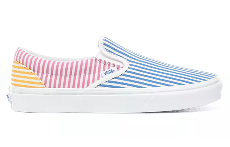 Order Vans Classic Slip On 'Campuran Garis' VN0A38F7VM0
