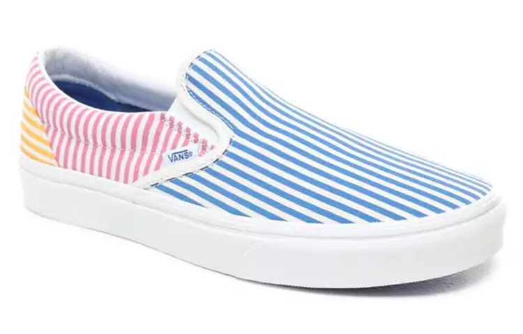 Lookbook Vans Classic Slip On 'Campuran Garis' VN0A38F7VM0