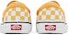 Vans Classic Slip On 'Ochre Checkerboard' - Kasut Corak Kotak Oren Vans VN0A38F7QCP
