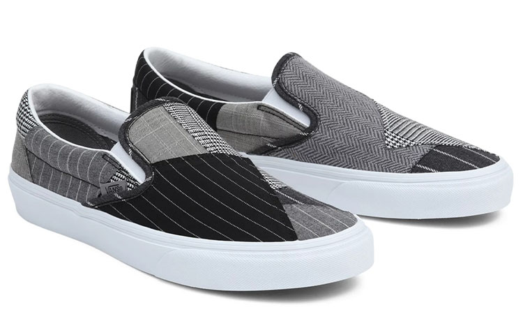 Vans Classic Slip-On Patchwork 'Gray Black' 圖 3