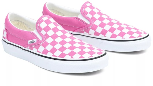 Vans经典一脚蹬 ‘粉白格子’ VN0A5JMHYOL Lookbook Vans经典一脚蹬 ‘粉白格子’ VN0A5JMHYOL