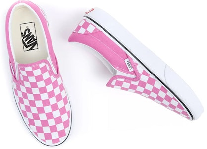 Vans经典一脚蹬 ‘粉白格子’ VN0A5JMHYOL Shop Vans经典一脚蹬 ‘粉白格子’ VN0A5JMHYOL