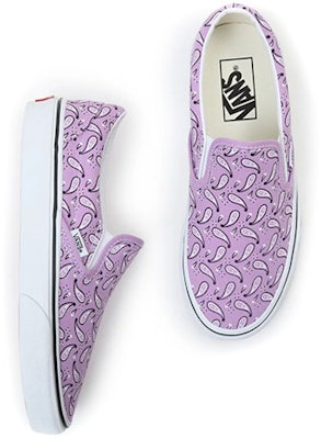 Vans Classic Slip-On 'Purple Black' VN0A5JMHE7E Shop Vans Classic Slip-On 'Purple Black' VN0A5JMHE7E