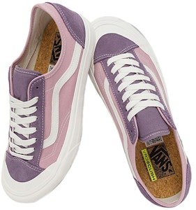 Vans 百搭 保暖防水 低筒 滑板鞋 男女同款 紫色 Shop Vans 百搭 保暖防水 低筒 滑板鞋 男女同款 紫色