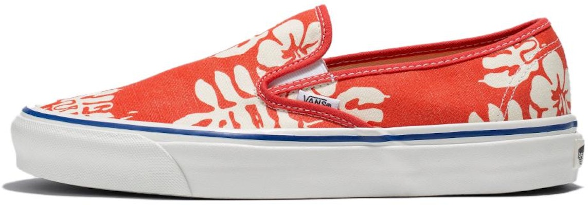 Vans Slip-On 48 Deck DX 'OG Floral Orange' Bunga Oren VN0005UPORA1 Buy Vans Slip-On 48 Deck DX 'OG Floral Orange' Bunga Oren VN0005UPORA1
