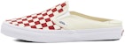 Vans Classic Slip-On Mule Checkerboard 'Merah/ Putih' VN0004KTTLF1