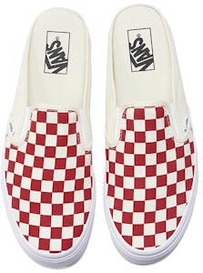 Vans Classic Slip-On Mule Cuadros 'Rojo/Blanco' VN0004KTTLF1 Shop Vans Classic Slip-On Mule Cuadros 'Rojo/Blanco' VN0004KTTLF1