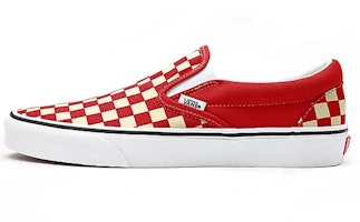 Vans Customs Checkerboard Slip-on Red/White VN0A3CST038 Vans Customs Checkerboard Slip-on Red/White VN0A3CST038