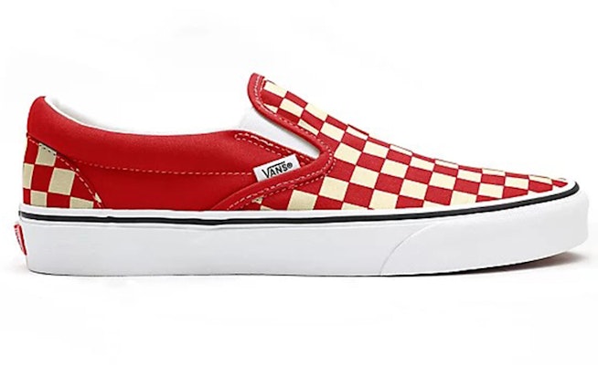 Vans Custom Checkerboard Slip-On Merah/Putih VN0A3CST038 Order Vans Custom Checkerboard Slip-On Merah/Putih VN0A3CST038