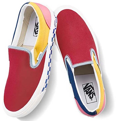 Vans Classic Slip-On 98 'Merah Kuning Biru' VN0A3JEX1JK Lookbook Vans Classic Slip-On 98 'Merah Kuning Biru' VN0A3JEX1JK
