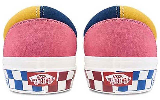 Vans Classic Slip-On 98 'Merah Kuning Biru' VN0A3JEX1JK Purchase Vans Classic Slip-On 98 'Merah Kuning Biru' VN0A3JEX1JK