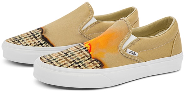 Vans Slip-on Low Tops Zapatos Casual Unisex Marrón Amarillo VN000XG8AZP Order Vans Slip-on Low Tops Zapatos Casual Unisex Marrón Amarillo VN000XG8AZP