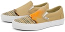 Order Kasut Vans Slip-On Rendah Santai Unisex Coklat Kuning VN000XG8AZP