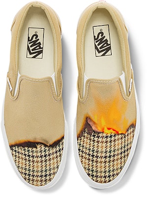 Vans Slip-on Low Tops Casual Shoe Unisex Brown Yellow VN000XG8AZP Lookbook Vans Slip-on Low Tops Casual Shoe Unisex Brown Yellow VN000XG8AZP