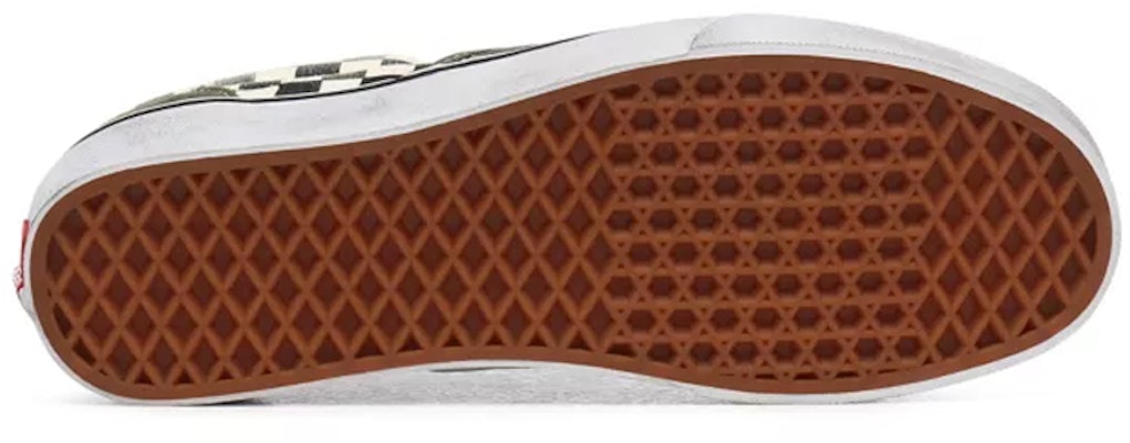 Vans Slip-on Klasik Hijau Dicuci VN0A4U38WO3 Shop Vans Slip-on Klasik Hijau Dicuci VN0A4U38WO3