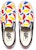 Vans CLASSIC SLIP-ON (POP LOGO) Hitam 'Putih Merah Kuning' VN0A4U382O8