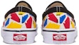 Shop Vans CLASSIC SLIP-ON (POP LOGO) Hitam 'Putih Merah Kuning' VN0A4U382O8
