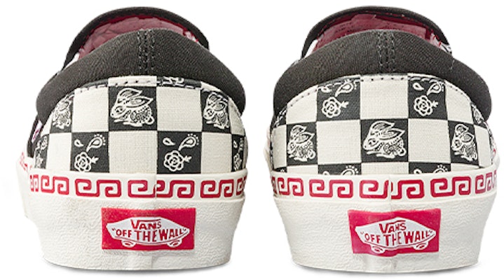 Vans Slip-On 'Black White' VN0A5JLXBMA Shop Vans Slip-On 'Black White' VN0A5JLXBMA