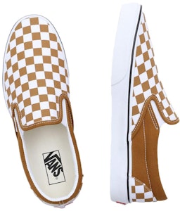 Vans Classic Slip-On Warna Teori 'Coklat Putih' VN000BVZ1M7 Shop Vans Classic Slip-On Warna Teori 'Coklat Putih' VN000BVZ1M7