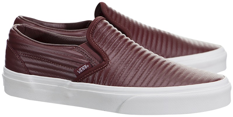 Vans Clásico Slip-On Cuero Rojo VN0A38F7OGI Order Vans Clásico Slip-On Cuero Rojo VN0A38F7OGI