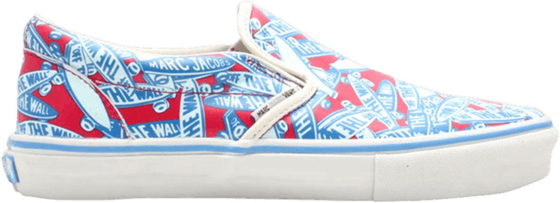 Vans marc jacobs slip on hot sale