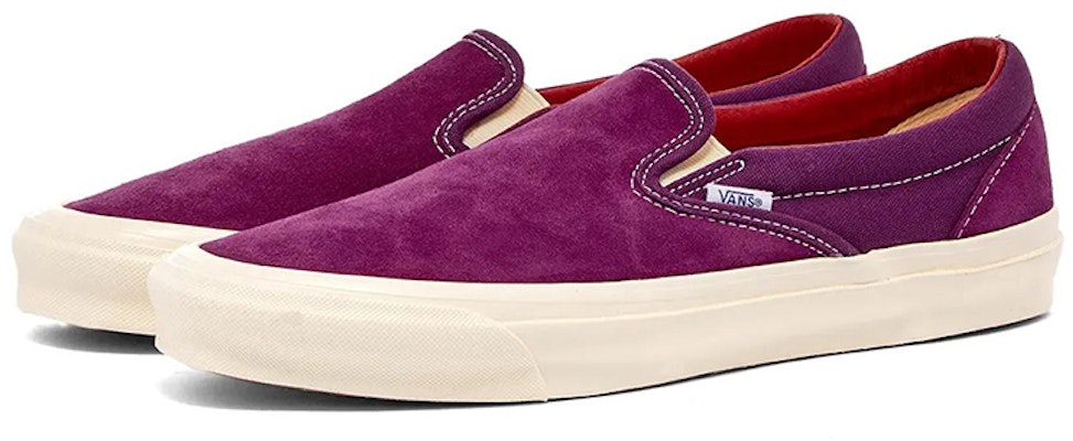 Vans Vault OG Slip-On LX Purple VN0A45JK20B Order Vans Vault OG Slip-On LX Purple VN0A45JK20B