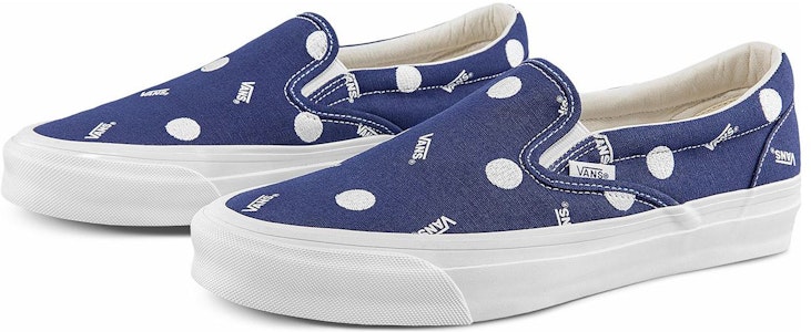 Vans OG Classic Slip-On LX Kasut Skateboarding Rendah Unisex Putih Biru VN0A45JK84A Order Vans OG Classic Slip-On LX Kasut Skateboarding Rendah Unisex Putih Biru VN0A45JK84A