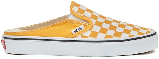 Vans Slip-On Mule Skate Checkerboard 'Amarillo Blanco' Zapatillas. VN0A4P3UWOF Order Vans Slip-On Mule Skate Checkerboard 'Amarillo Blanco' Zapatillas. VN0A4P3UWOF