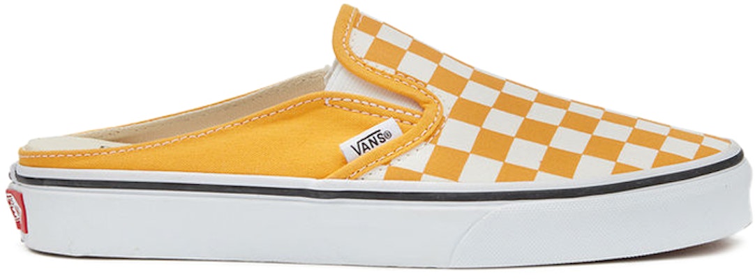 Vans Checkerboard Mule Slip-On Skate Kasut 'Kuning Putih' VN0A4P3UWOF Order Vans Checkerboard Mule Slip-On Skate Kasut 'Kuning Putih' VN0A4P3UWOF