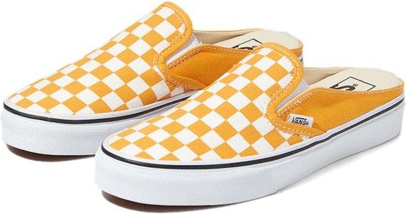 ヴァンズ チェッカー スリッポン イエローホワイト VN0A4P3UWOF Lookbook ヴァンズ チェッカー スリッポン イエローホワイト VN0A4P3UWOF