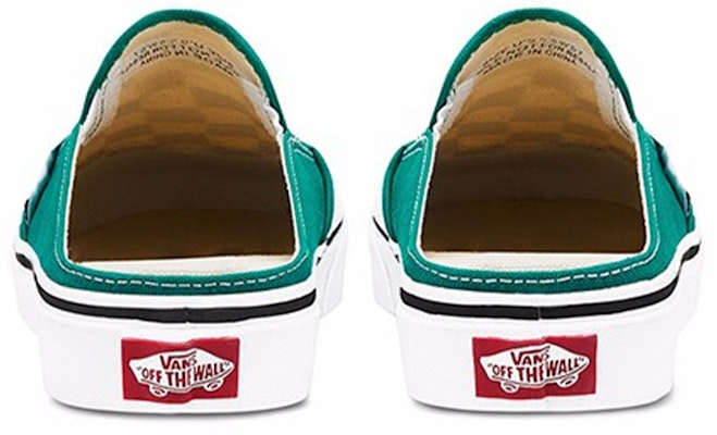 Vans クラシックスリッポンミュール (グリーン/ホワイト) VN0A4P3U06B Purchase Vans クラシックスリッポンミュール (グリーン/ホワイト) VN0A4P3U06B