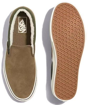 Vans Klasik Slip-On Sherpa 'Kangaroo' VN0009Q7BYW Shop Vans Klasik Slip-On Sherpa 'Kangaroo' VN0009Q7BYW