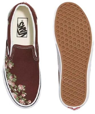 Vans Classic Slip-On Bunga Coklat "Wallflower Floral" VN0009Q77YO Shop Vans Classic Slip-On Bunga Coklat "Wallflower Floral" VN0009Q77YO