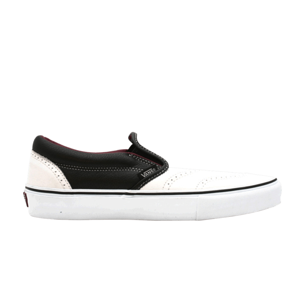 Vans Classic Slip On Wingtip LX 'Black'