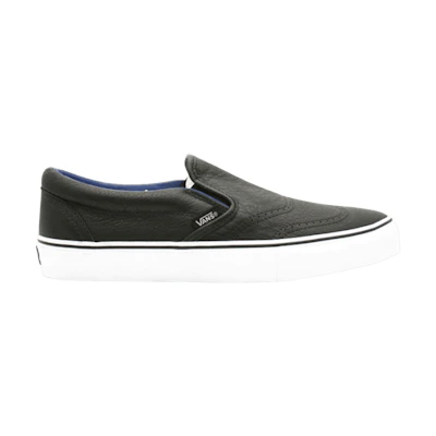 Vans Classic Slip On Wingtip LX 'Black'
