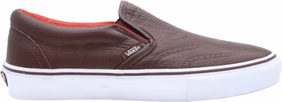 Vans Classic Slip On Wingtip LX 'Brown' VNOIL44AX Vans Classic Slip On Wingtip LX 'Brown' VNOIL44AX