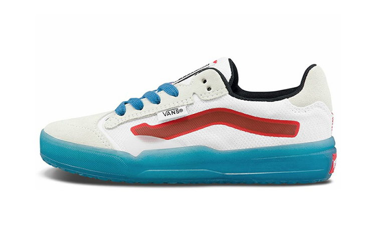 Vans Classics Leisure Sneakers K White/Blue/Red VN0A5HZ2WTM